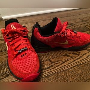 Ja 2 “Nightmares” Nike Kids Sneakers in Red and Black